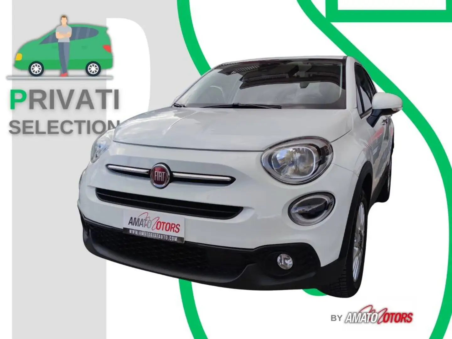 Fiat 500X 1.3 T4 Connect 150cv dct Bianco - 1
