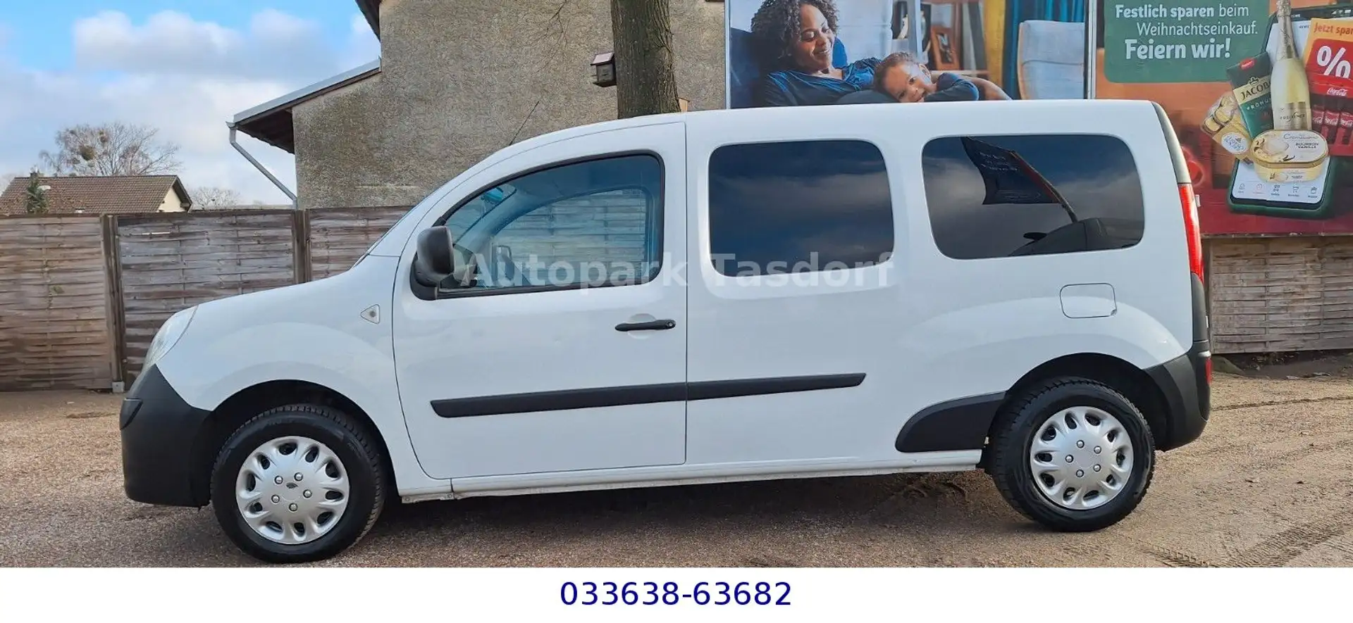 Renault Kangoo Maxi Extra Doppelkabine/Mixto/LKW Zulass. Weiß - 2