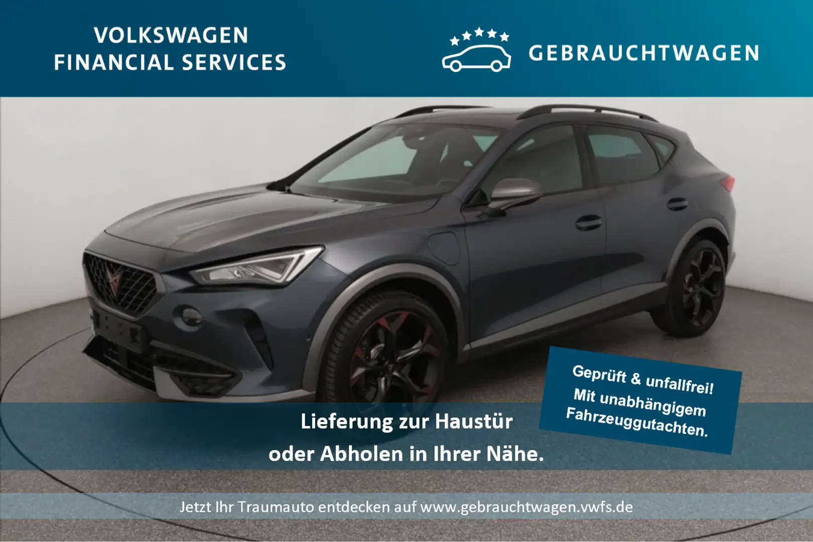 CUPRA Formentor 1.4 TSI e-HYBRID 180kW Pano*PDC*RFK*SH Grau - 1