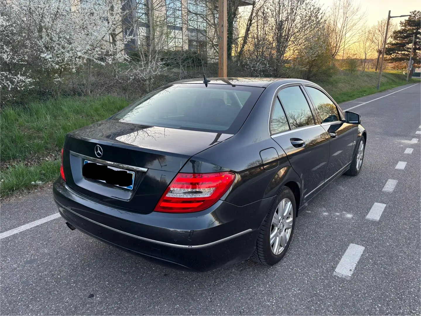 Mercedes-Benz C 200 Classe C 200 CDI BlueEfficiency Elégance A Noir - 2