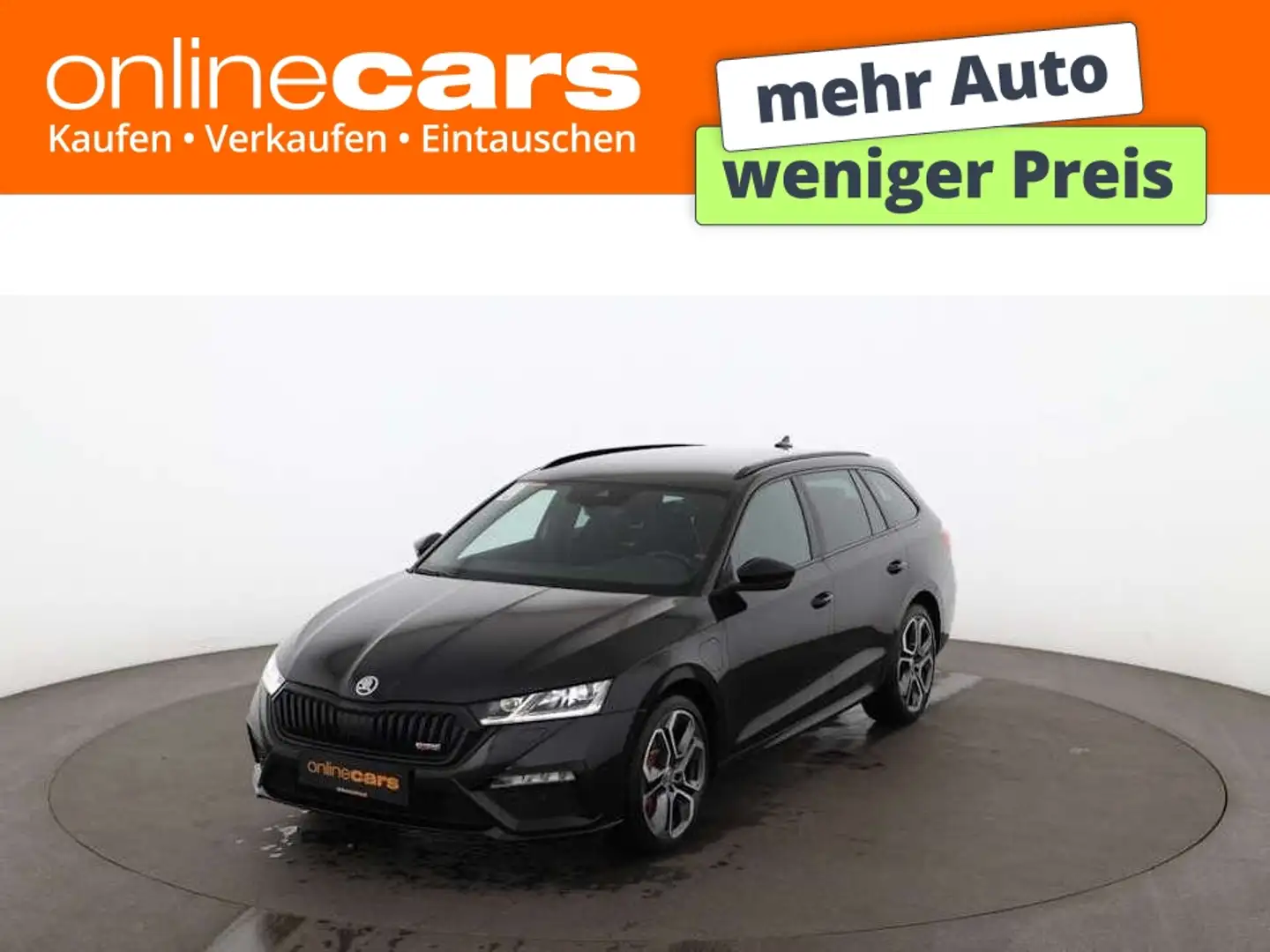 Skoda Octavia Combi 1.4 TSI RS First iV Aut MATRIX NAVI Schwarz - 1