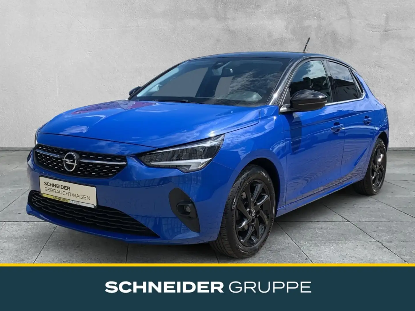 Opel Corsa F Elegance 1,2 SHZ+KAMERA+LED+PDC+TEMPOMAT Blau - 1