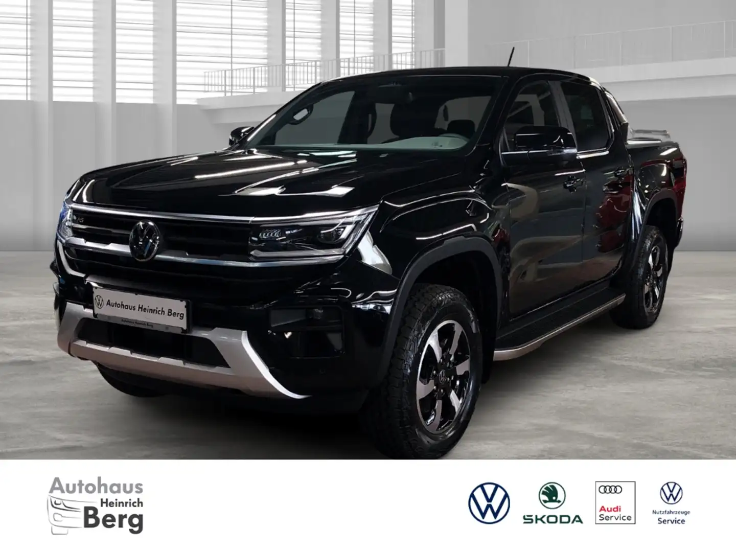 Volkswagen Amarok Style DC 3.0 TDI DSG 4Motion AHK-abnehmbar Navi Di Noir - 1