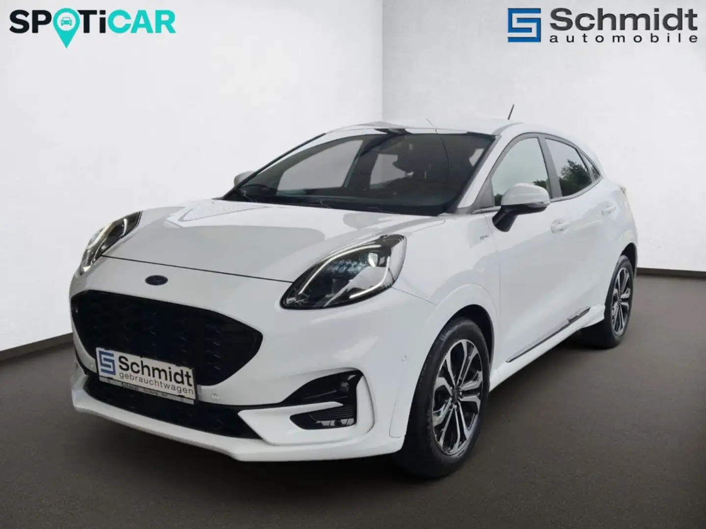 Ford Puma 1,0 EcoBoost Hybrid ST-Line Weiß - 1