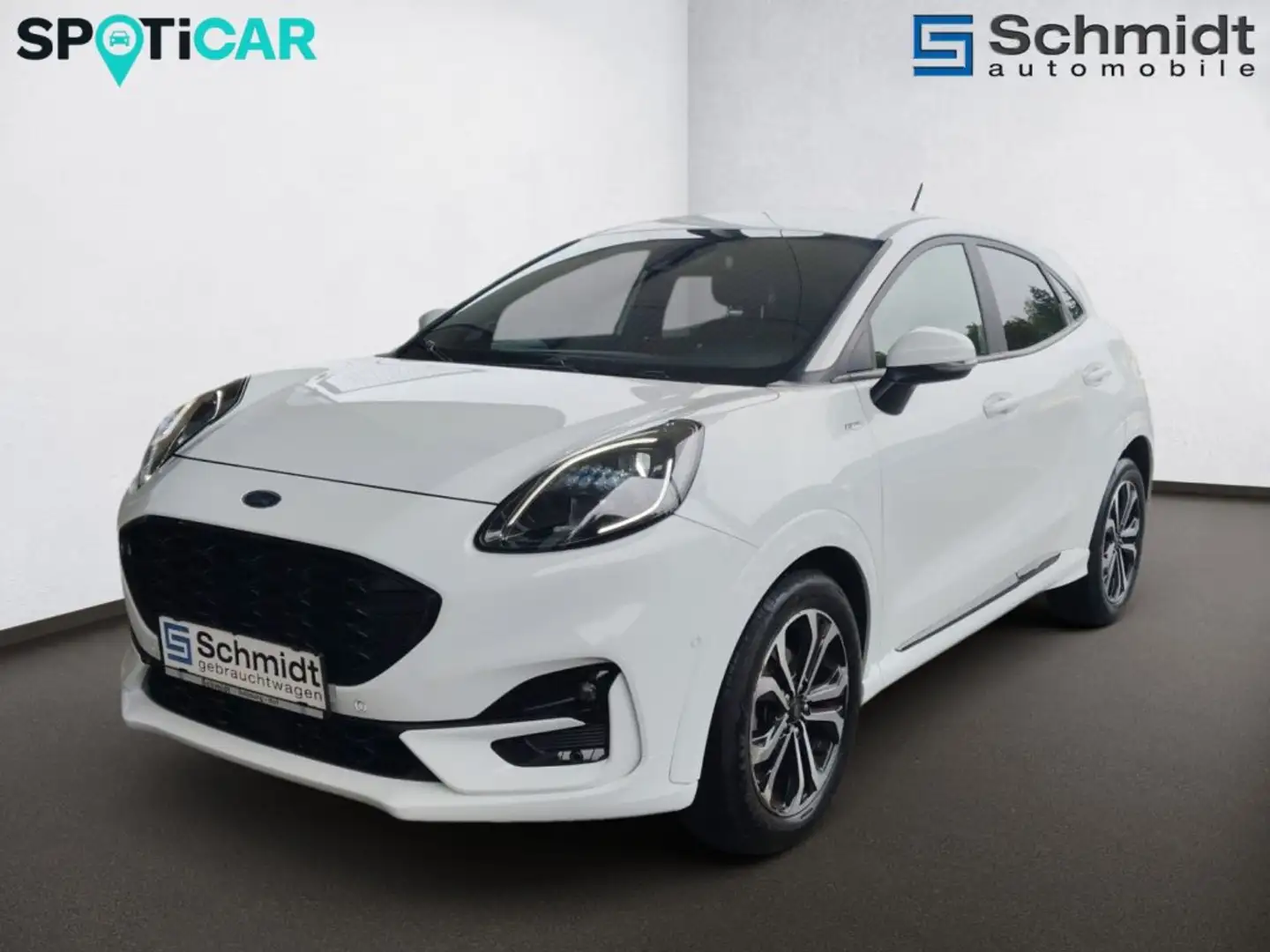 Ford Puma 1,0 EcoBoost Hybrid ST-Line Weiß - 2