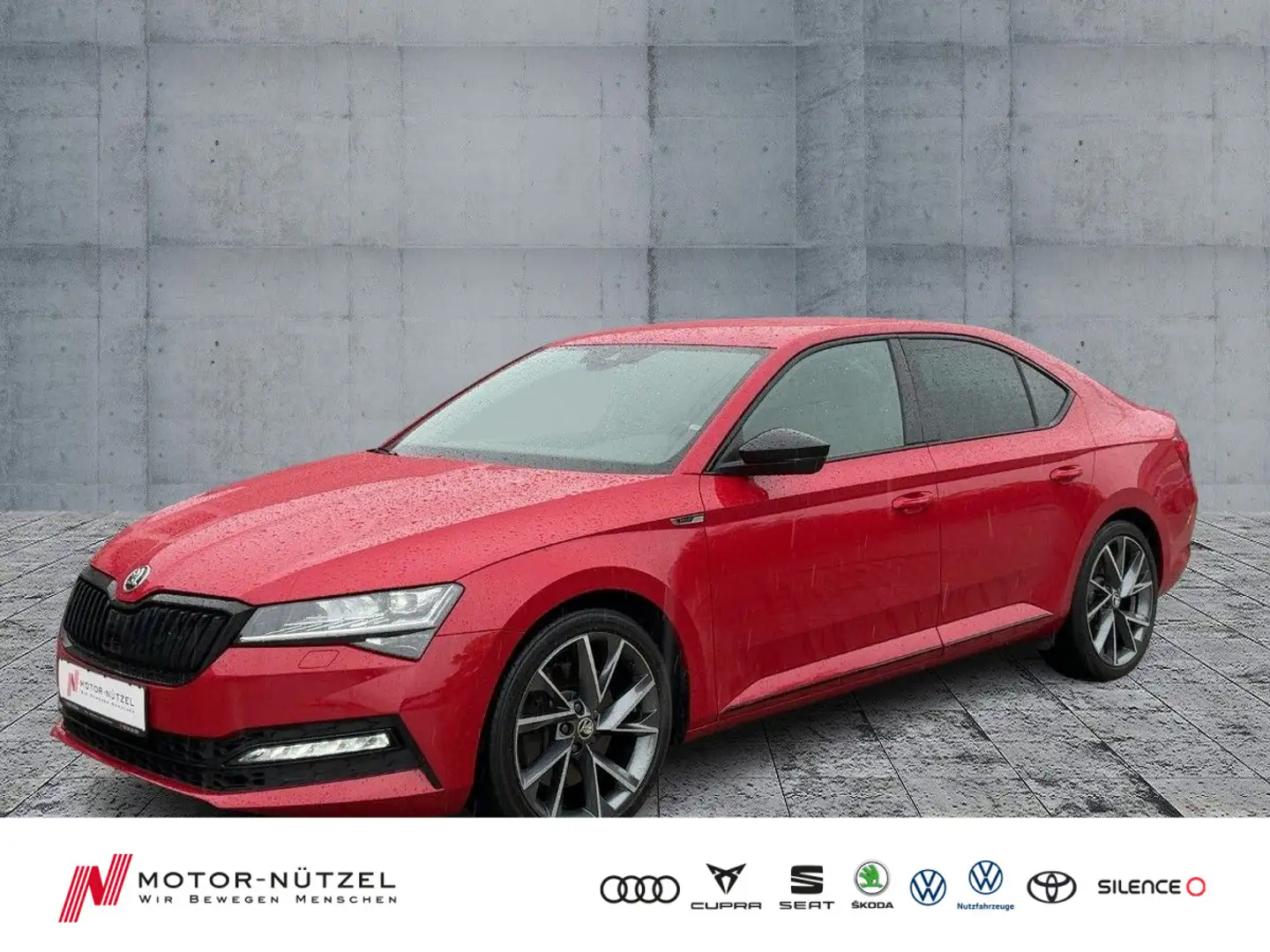 Skoda Superb Limousine 2.0 TSI 4x4 SPORTLINE BEAM+NAVI Rouge - 1