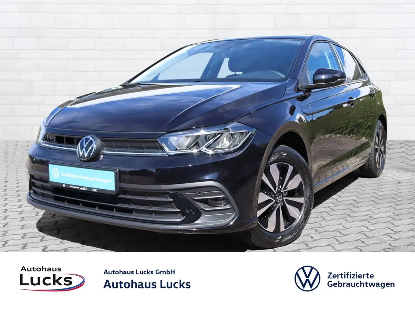 Volkswagen Polo GOAL 1,0 l TSI LED ACC Navi DAB+ Schwarz - 1