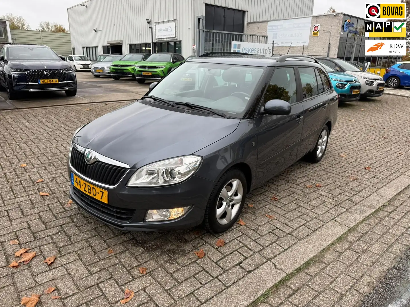 Skoda Fabia Combi 1.2 TSI Tour, NAP, APK 12-26, nette auto Grijs - 1