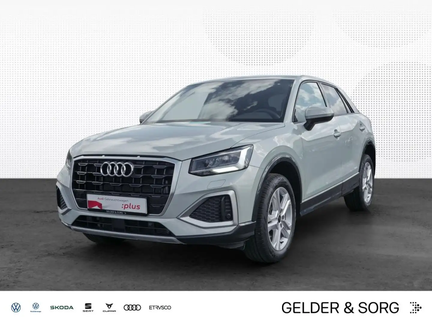 Audi Q2 30 TFSI advanced LED*AHK*EPH*GRA*DAB+ Silber - 1