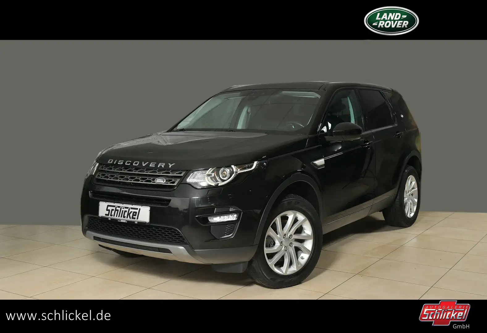 Land Rover Discovery Sport 2.0 TD4 SE AWD Navi AHK Kamera 2-Zonen-Klimaauto. Schwarz - 1