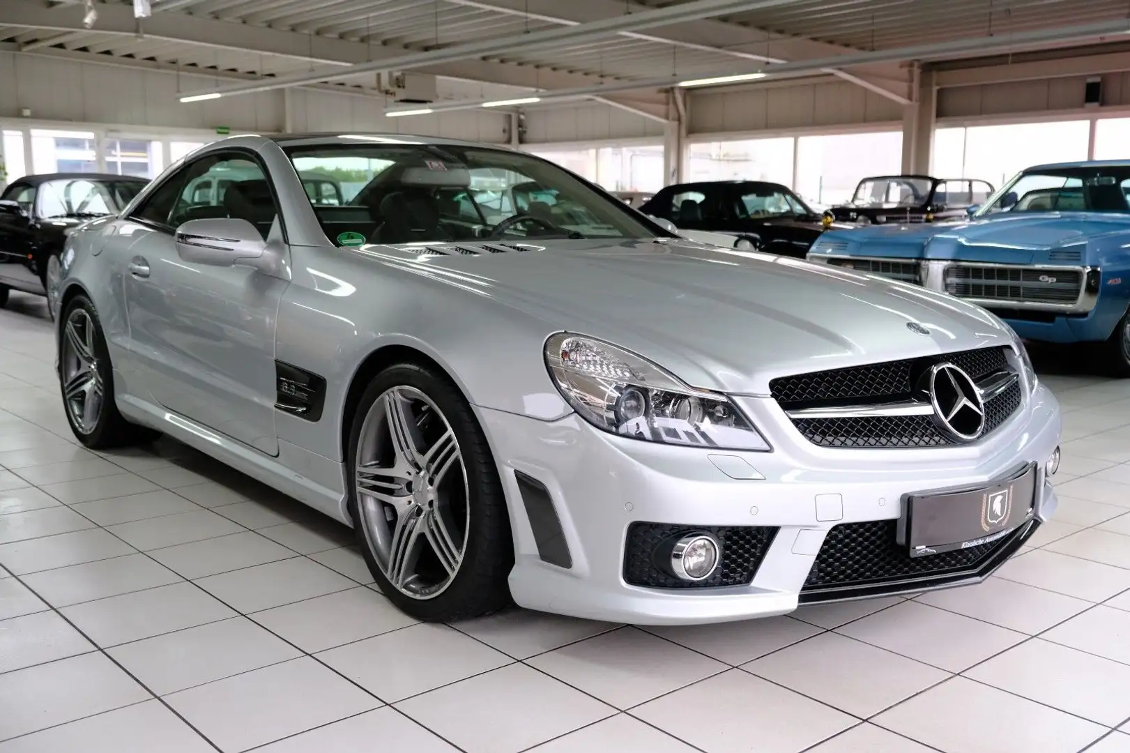 Mercedes-Benz SL 63 AMG /BRD/SH lückenlos/Erstlack Stříbrná - 1