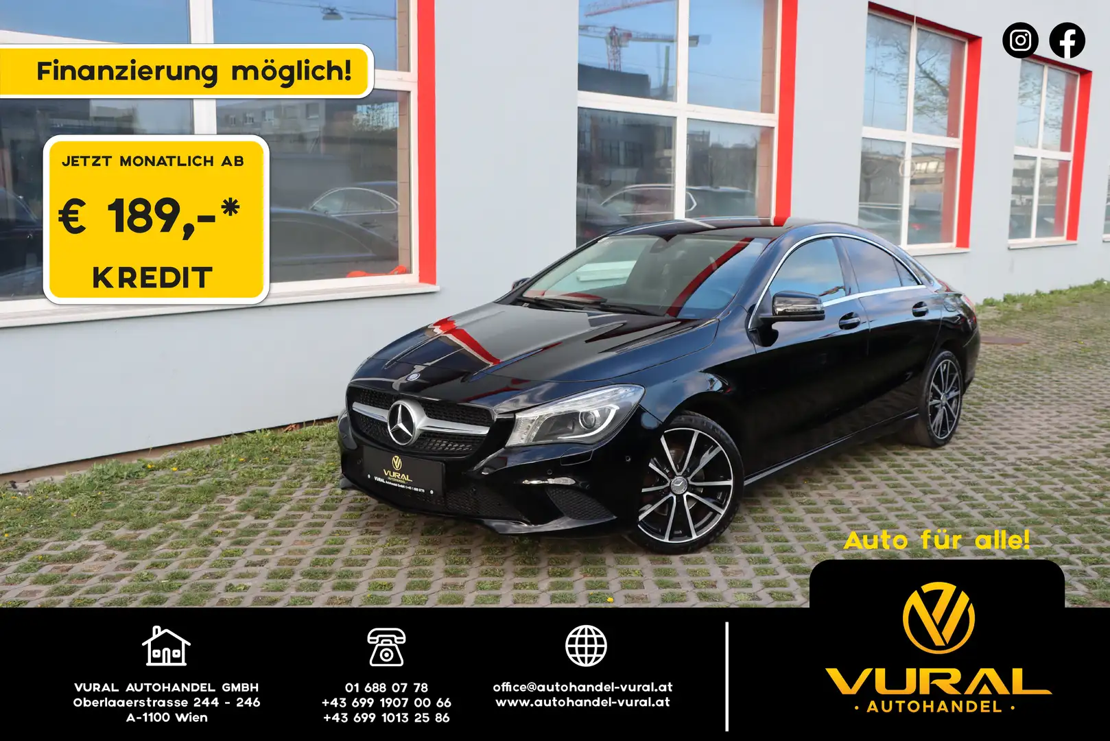 Mercedes-Benz CLA 200 CLA 200 CDI / d (117.308) Schwarz - 1