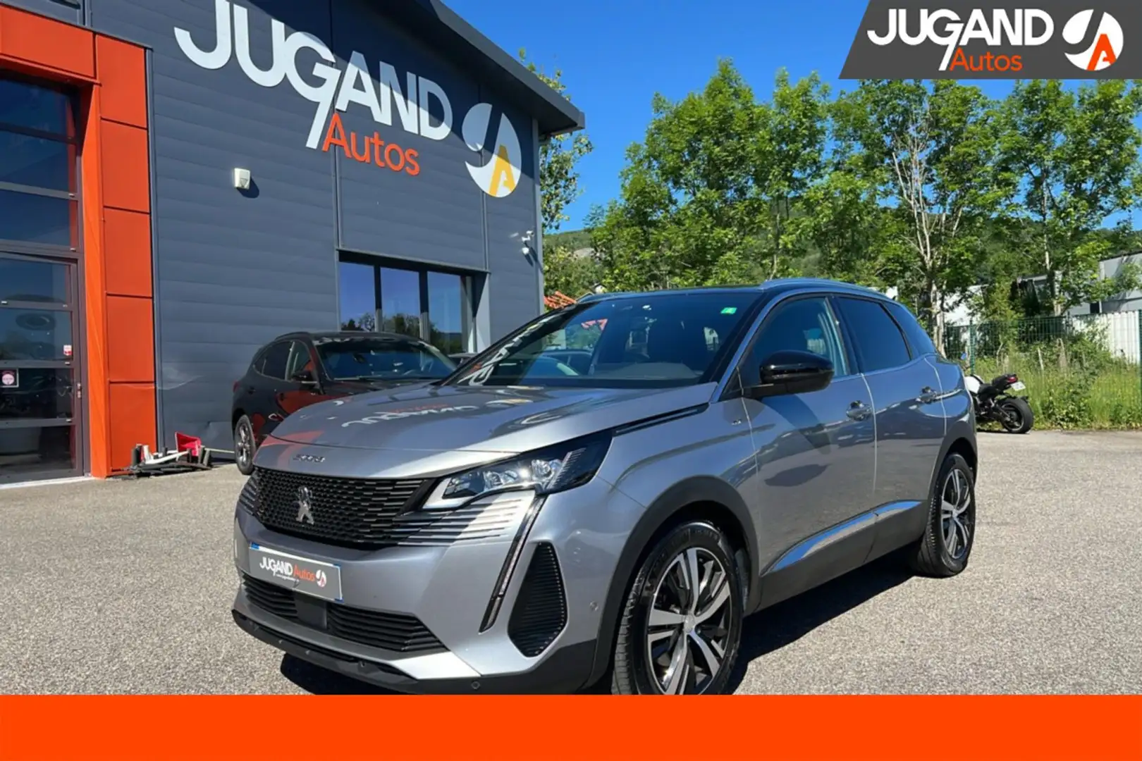 Peugeot 3008 HDI 130 GT EAT8 Gris - 1