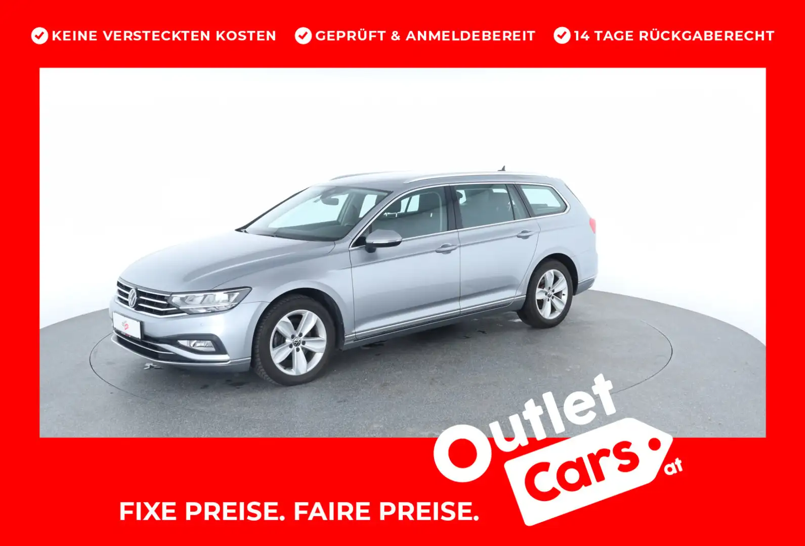 Volkswagen Passat Variant Elegance TDI 4MOTION DSG Plateado - 1