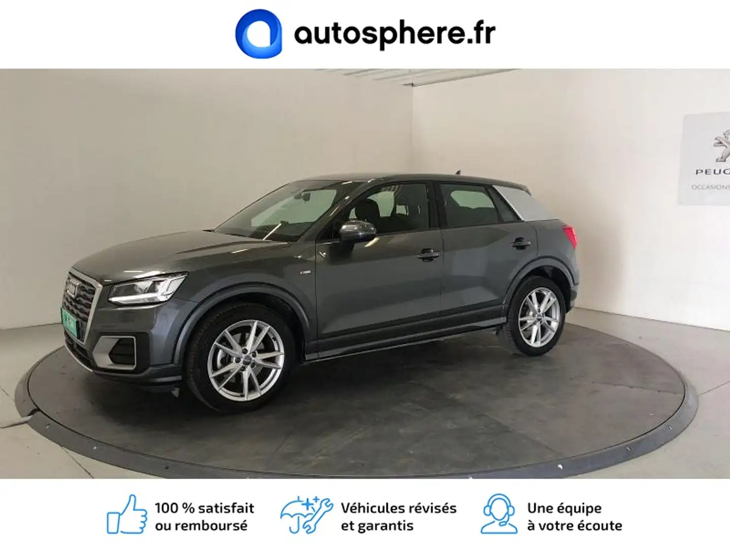 Audi Q2 2.0 TDI 150ch S line quattro S tronic 7 Grau - 1