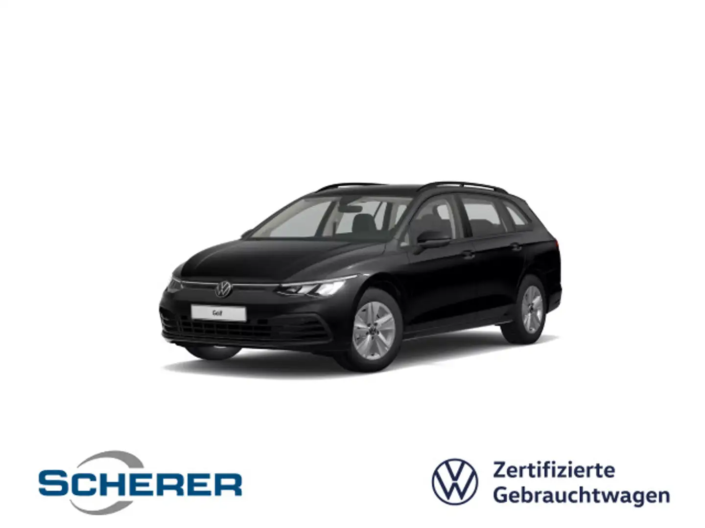Volkswagen Golf VIII Variant 1.5 eTSI, DSG, AHK, NAVI, SHZ, Schwarz - 1