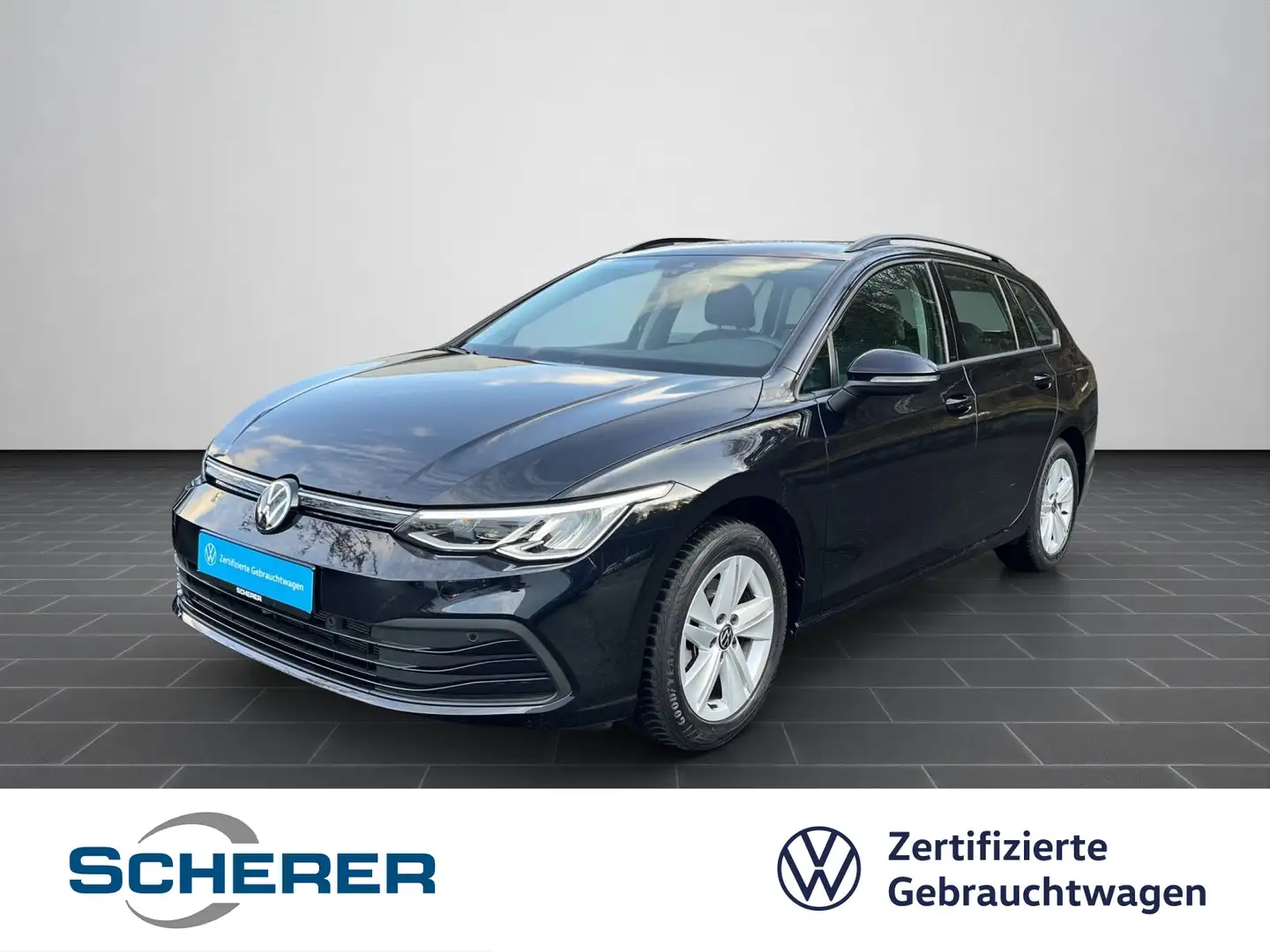 Volkswagen Golf Variant Golf VIII Variant 1.5 eTSI, DSG, AHK, NAVI, SHZ, Schwarz - 1