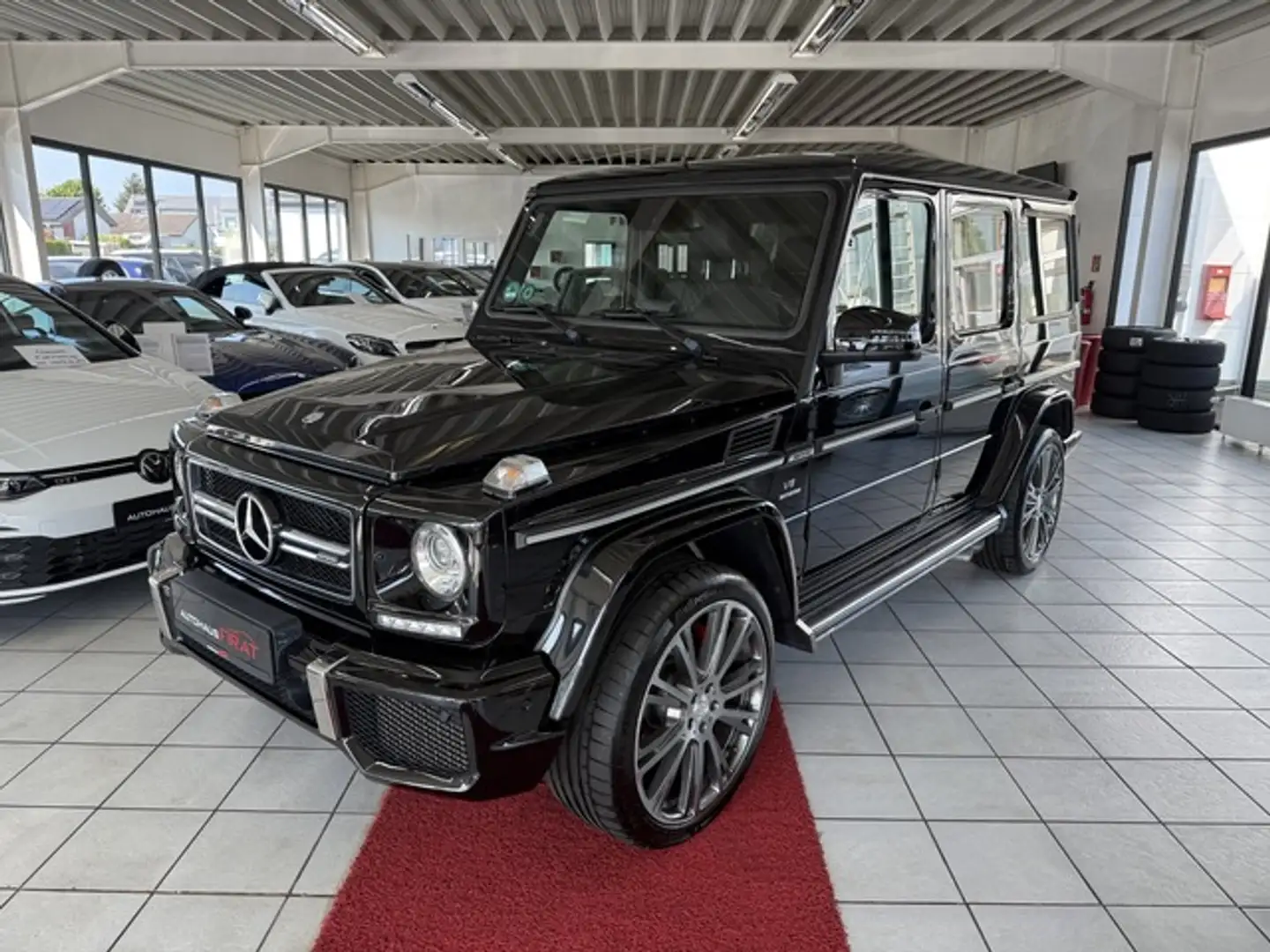Mercedes-Benz G 63 AMG Standheizung+SD+Leder+22 Zoll Alu+Kamera Schwarz - 1