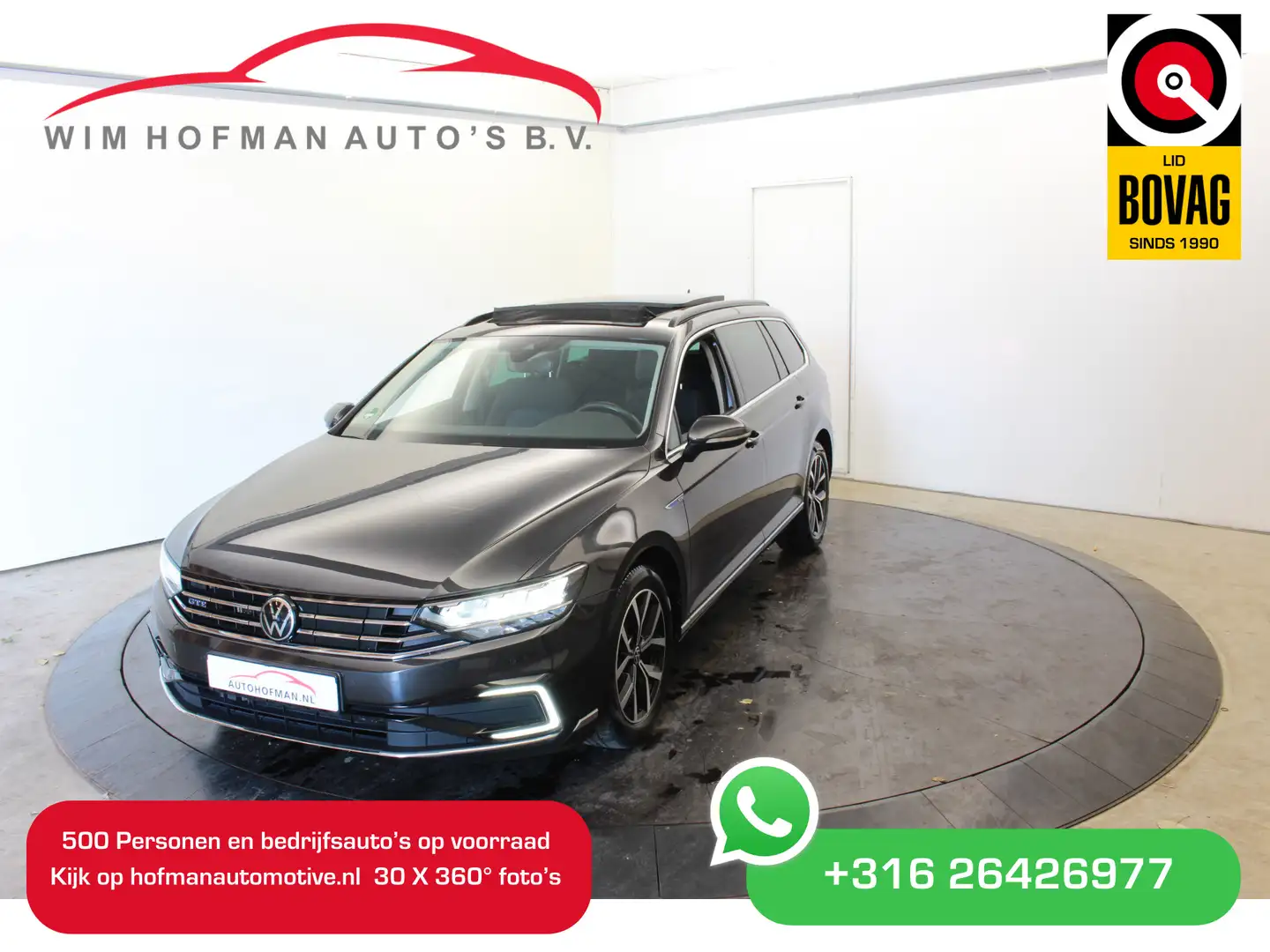 Volkswagen Passat Variant 1.4 TSI PHEV GTE Trekhaak Pano Camera Grigio - 1
