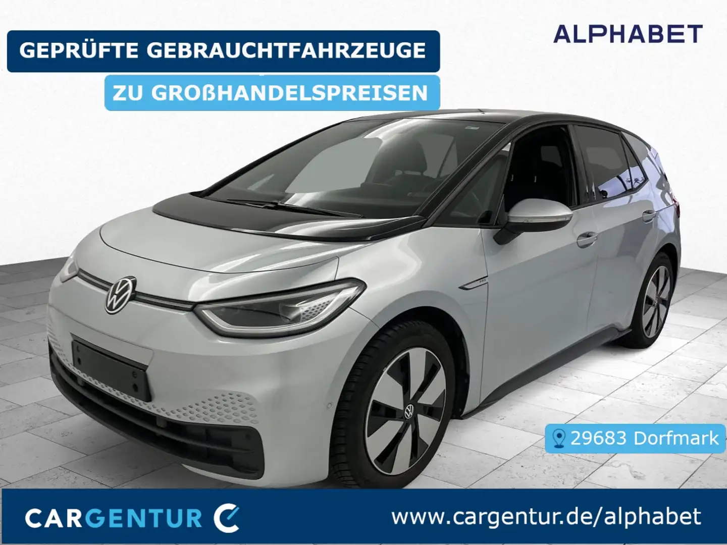 Volkswagen ID.3 .3 Pro Performance Matrix Key LED Lane Navi Silber - 1