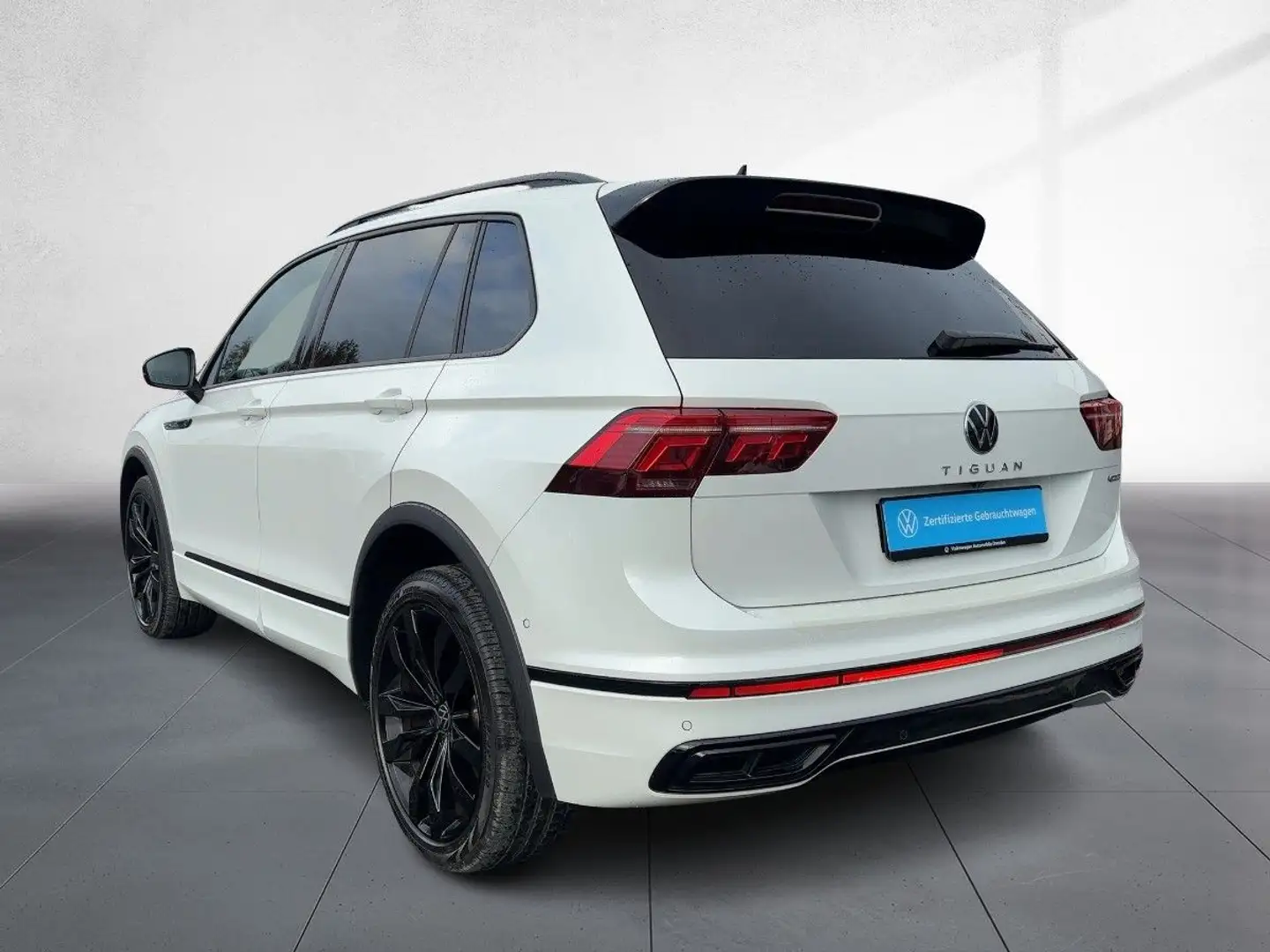 Volkswagen Tiguan R-Line 2.0 TDI DSG 4M IQ.LIGHT AHZV HUD Weiß - 2
