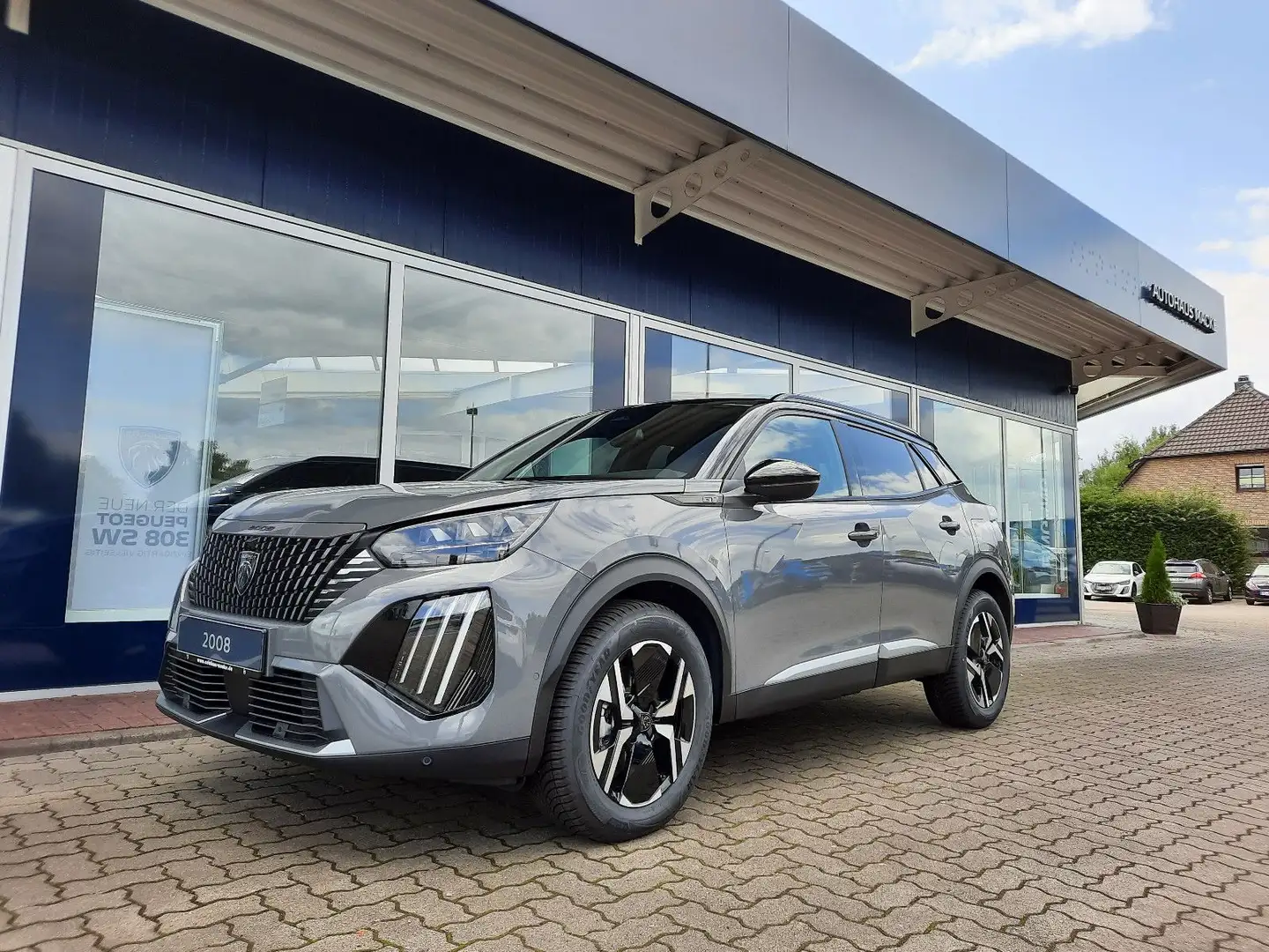 Peugeot 2008 GT e-DSC6  SDACH TWA ACC 360° KAMERA GJR Grau - 2