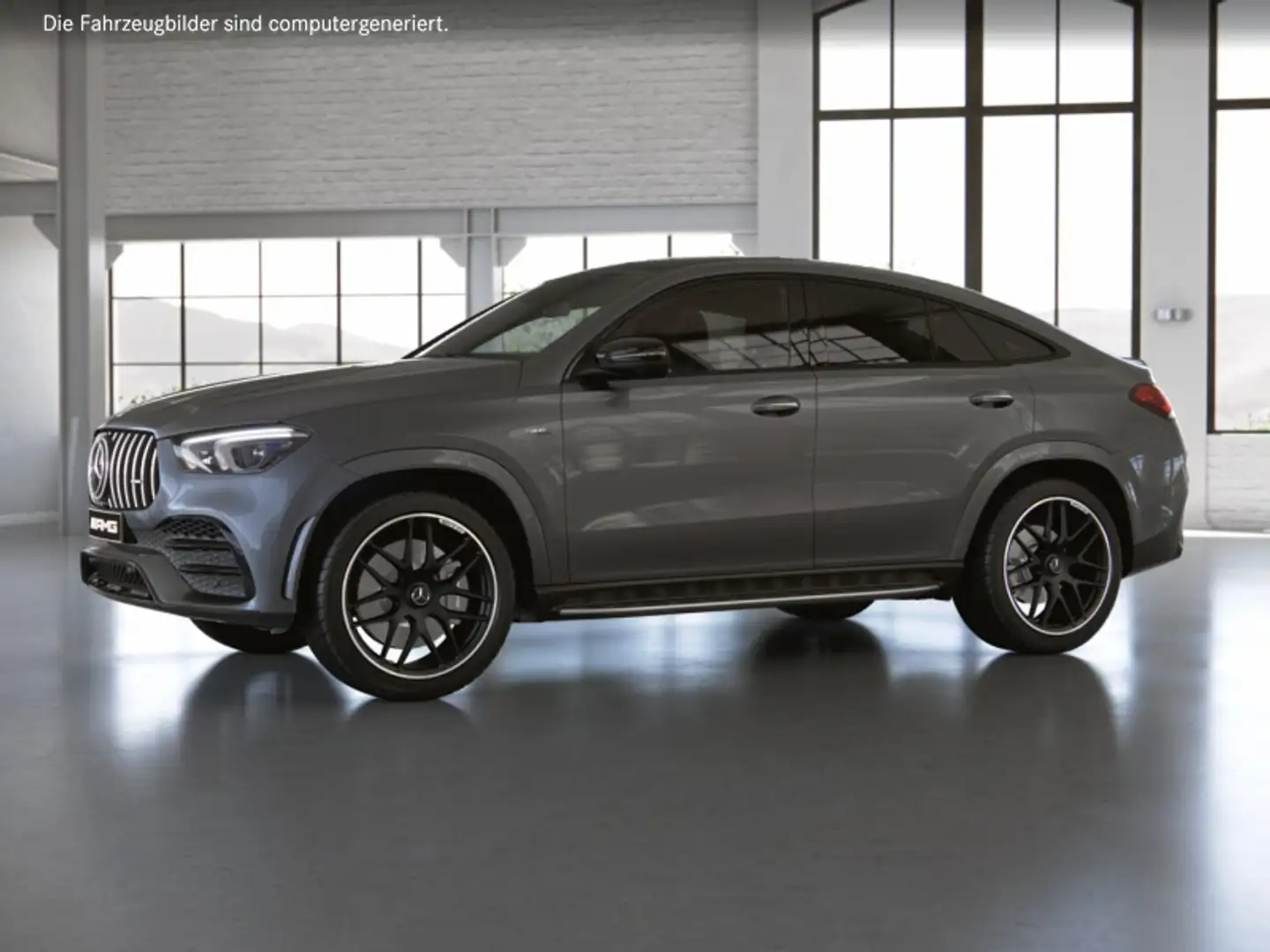 Mercedes-Benz GLE 53 AMG AMG GLE 53 4M+ Coupé Pano Multibeam Standz Memory Gris - 2