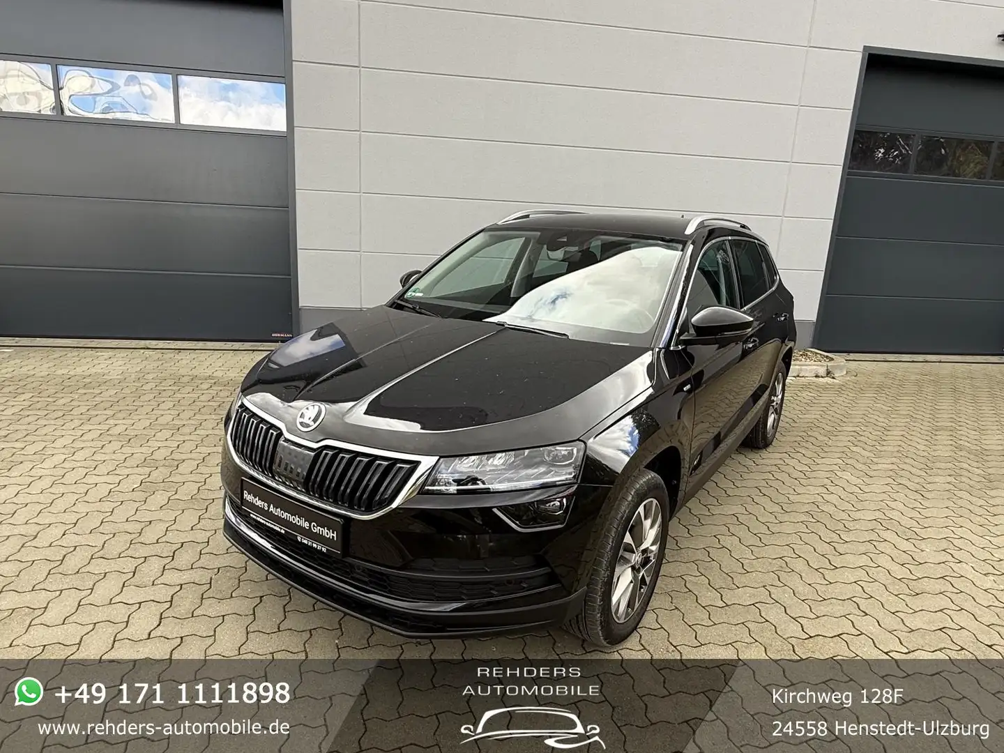 Skoda Karoq Clever PDC SHZ Tempo Navi LED AppleCar Noir - 1