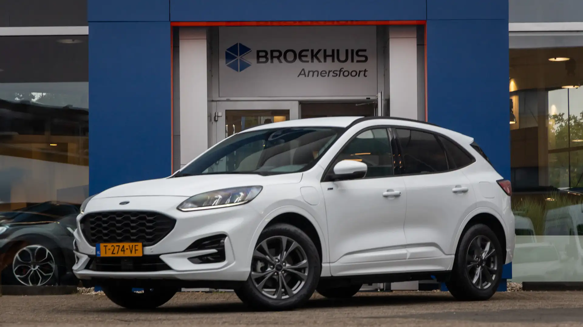 Ford Kuga 2.5 PHEV 225PK ST-Line AUTOMATIC | Lichtmetalen ve Weiß - 1