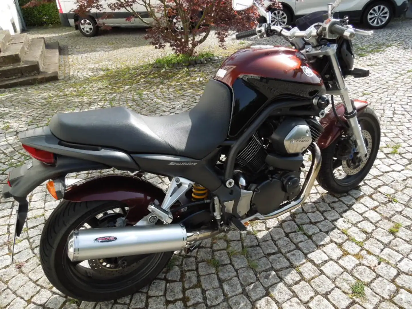 Yamaha BT 1100 Bulldog Modell 2005/6 wie NEUWERTIG! Gr. Inspektion 2023! Marrón - 1