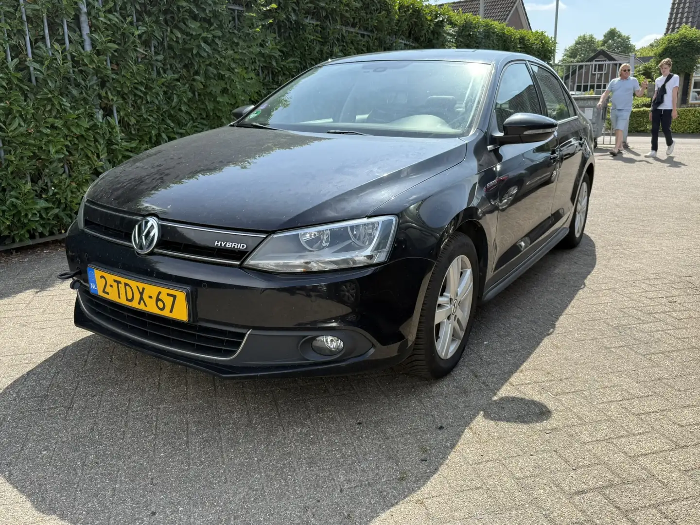 Volkswagen Jetta 1.4 TSI HYBRID (BAK KAPOT) Zwart - 1