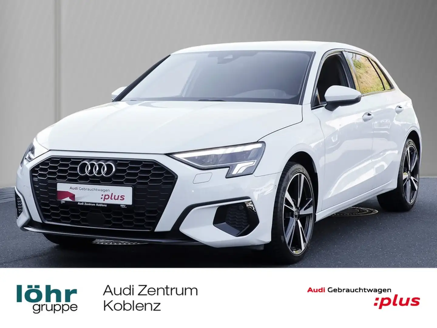 Audi A3 Sportback 35 TFSI advanced s-tronic Navi LED Blanc - 1