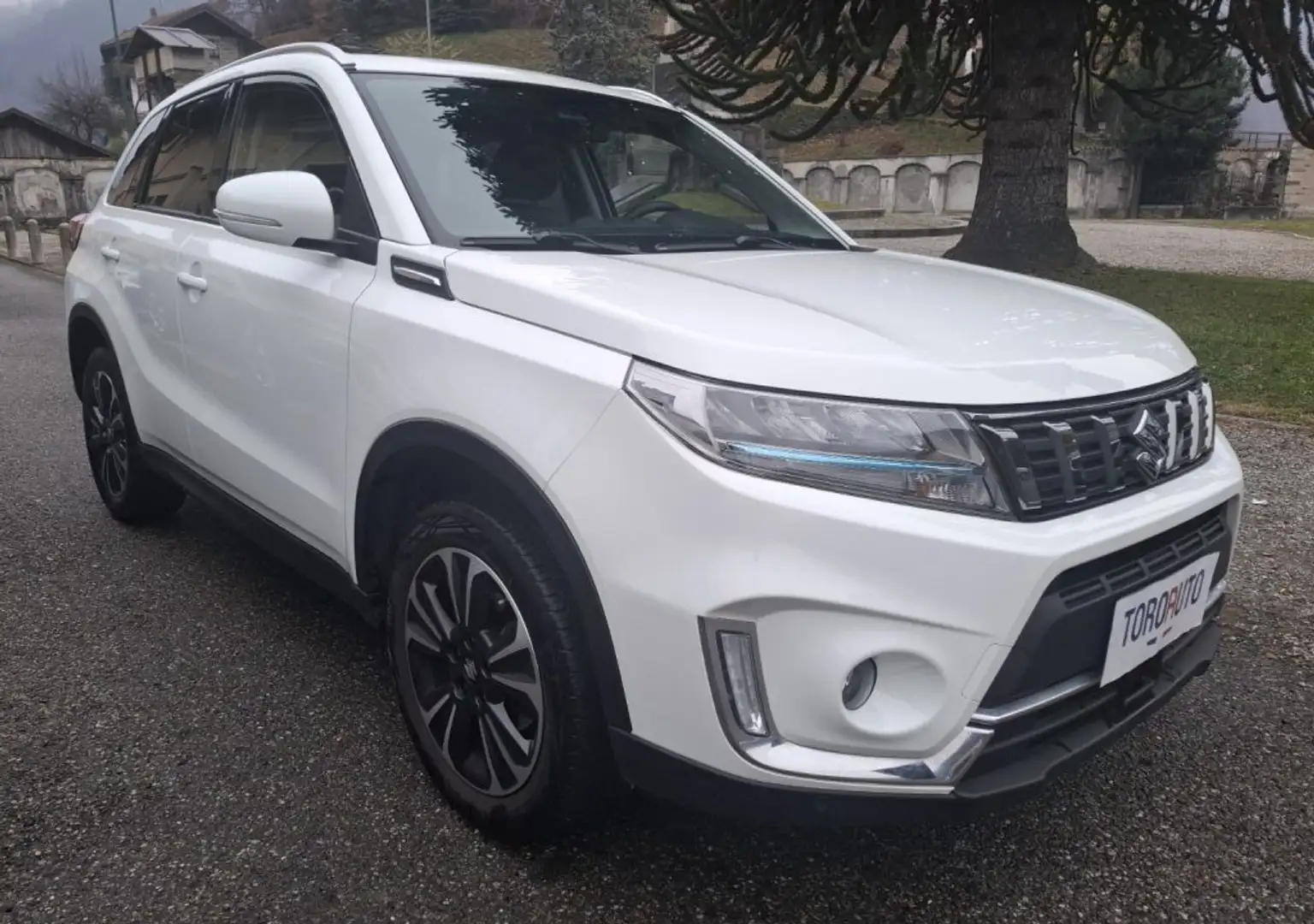 Suzuki Vitara 1.4 Hybrid Top UNICO PROPRIETARIO Bianco - 1