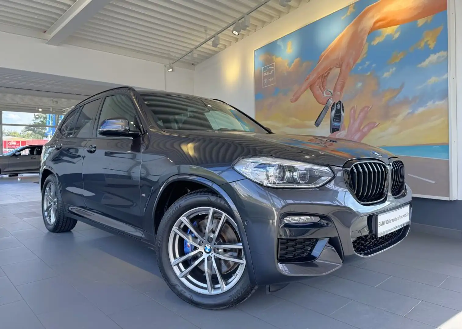 BMW X3 M xDr.30e M SPORT HUD+KOMF+DAB+HIFI+LED+AL+19* Gris - 2