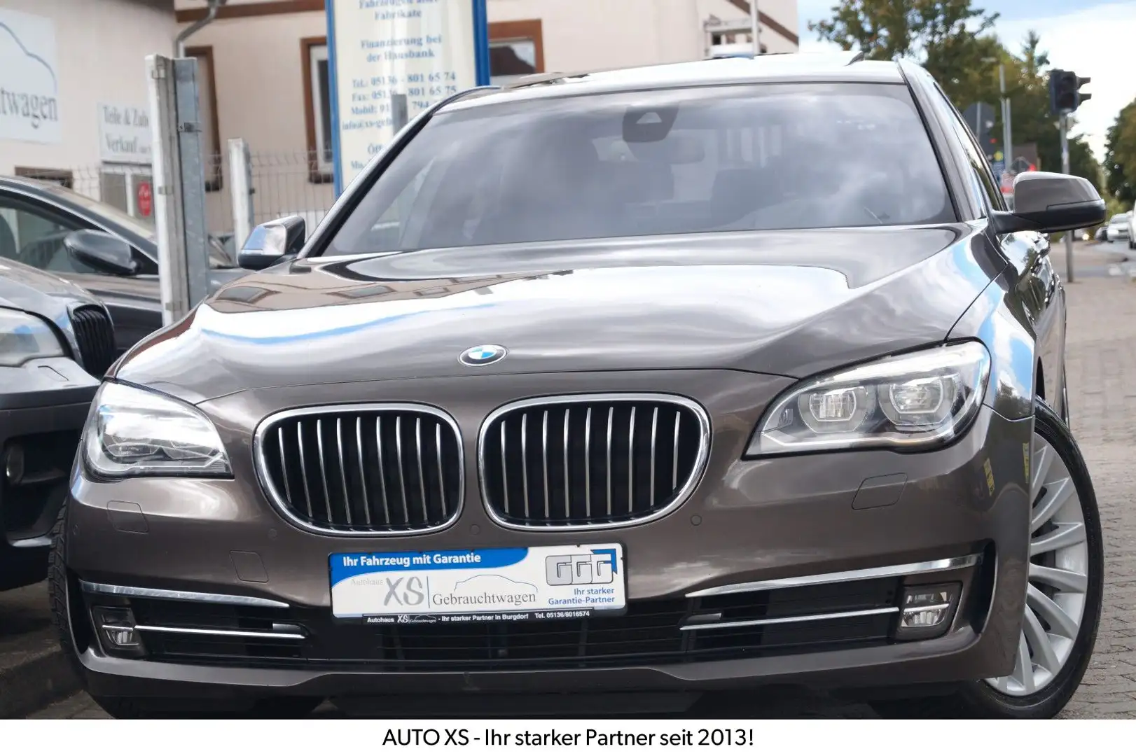 BMW 740 d Automatik aus 3.Hand! Virtual Tacho +LED+ Brun - 1