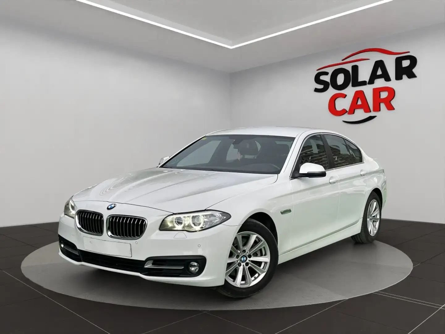 BMW 520 520d Blanc - 1