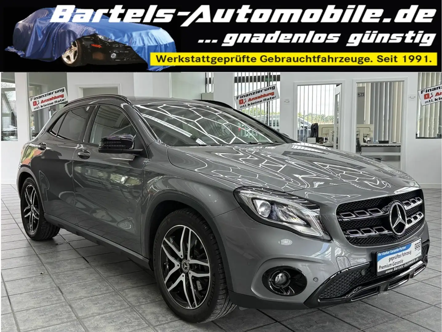 Mercedes-Benz GLA 220 CGI 4Matic Urban, LED, Leder, Navi, DAB Grau - 1