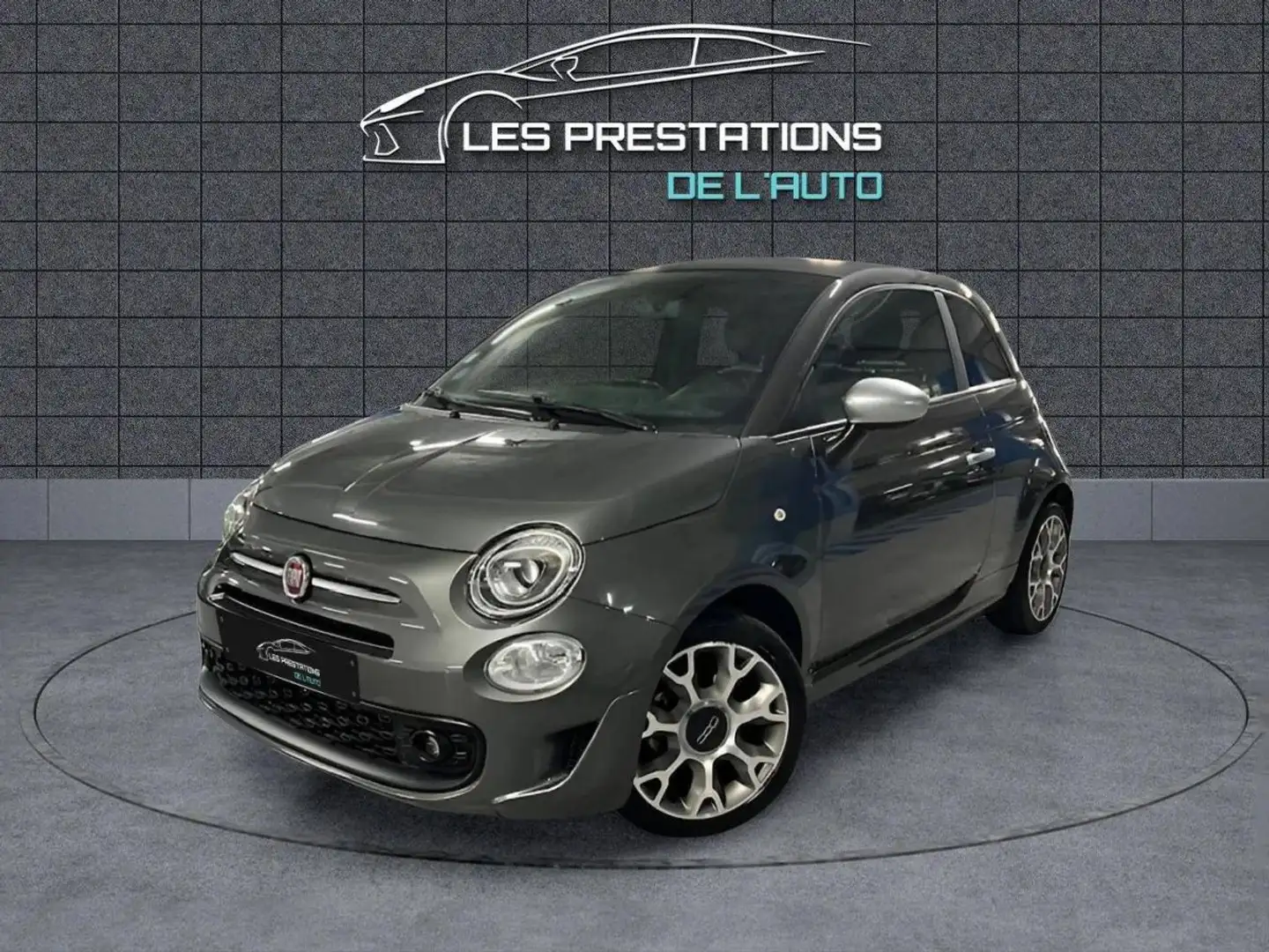Fiat 500C 1.0 70ch BSG S&S Sport Gris - 1