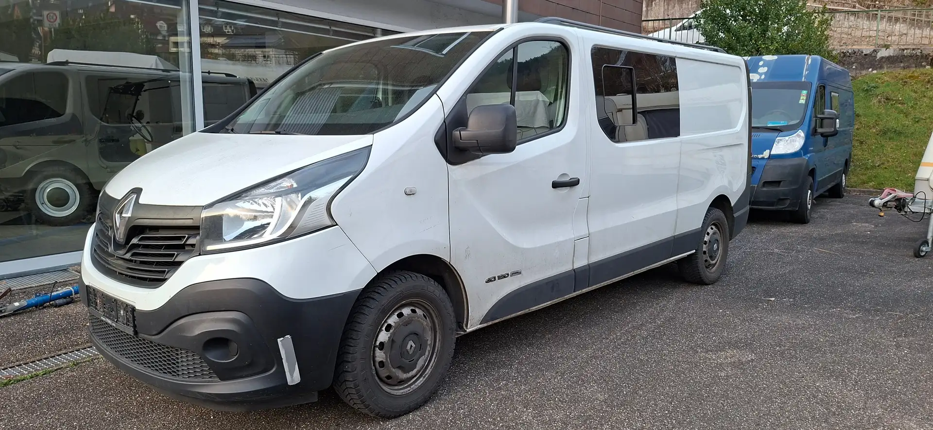Renault Trafic Lang Klimaanlage Weiß - 2