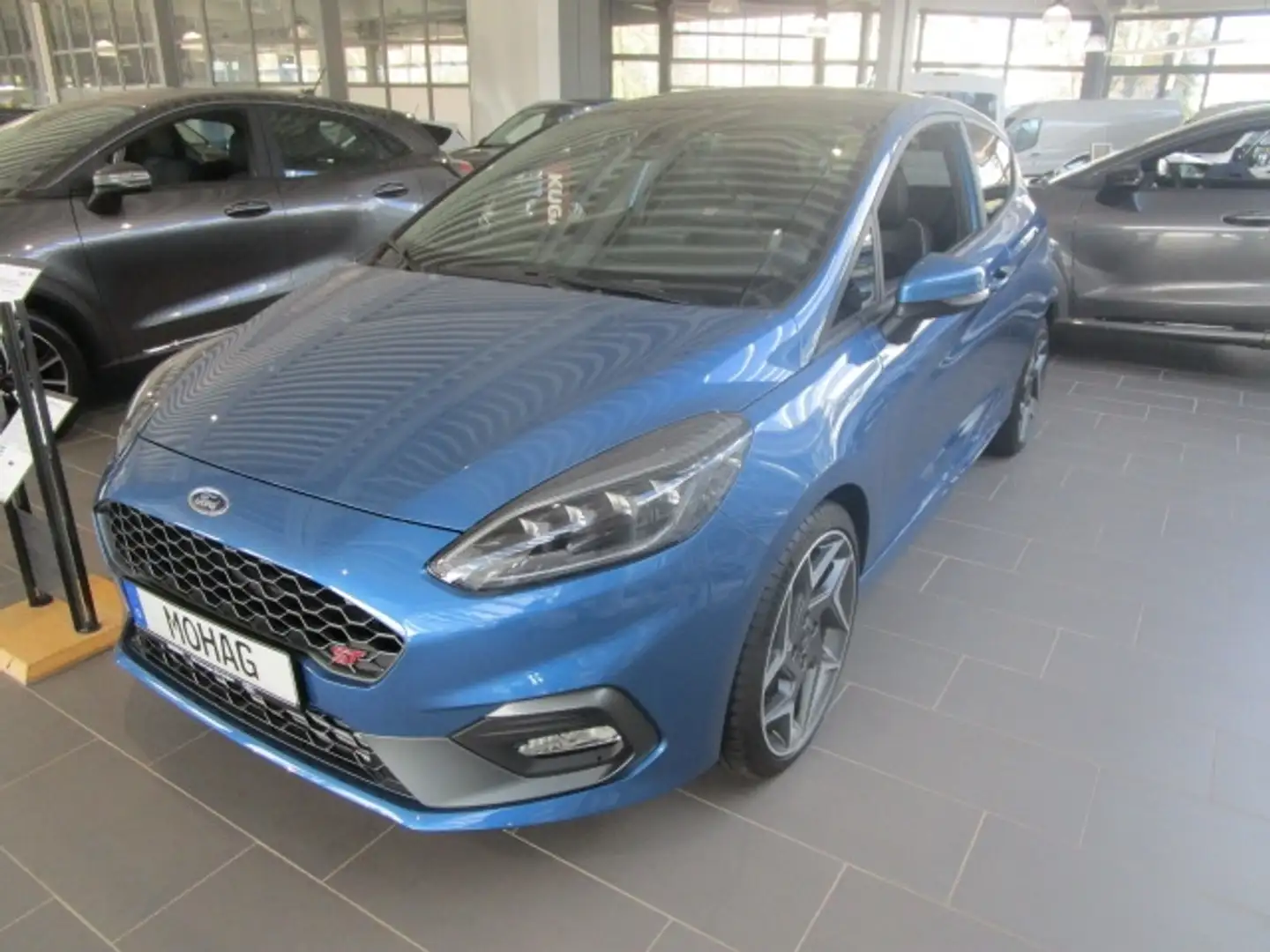Ford Fiesta 1.5l EcoBoost ST mit Leder-Exclusiv-Paket    -EU6d Bleu - 1