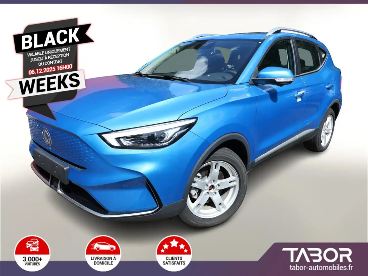 MG ZS EV 51kWh Luxury Pano LED ACC cam360 KeyL Modrá - 1