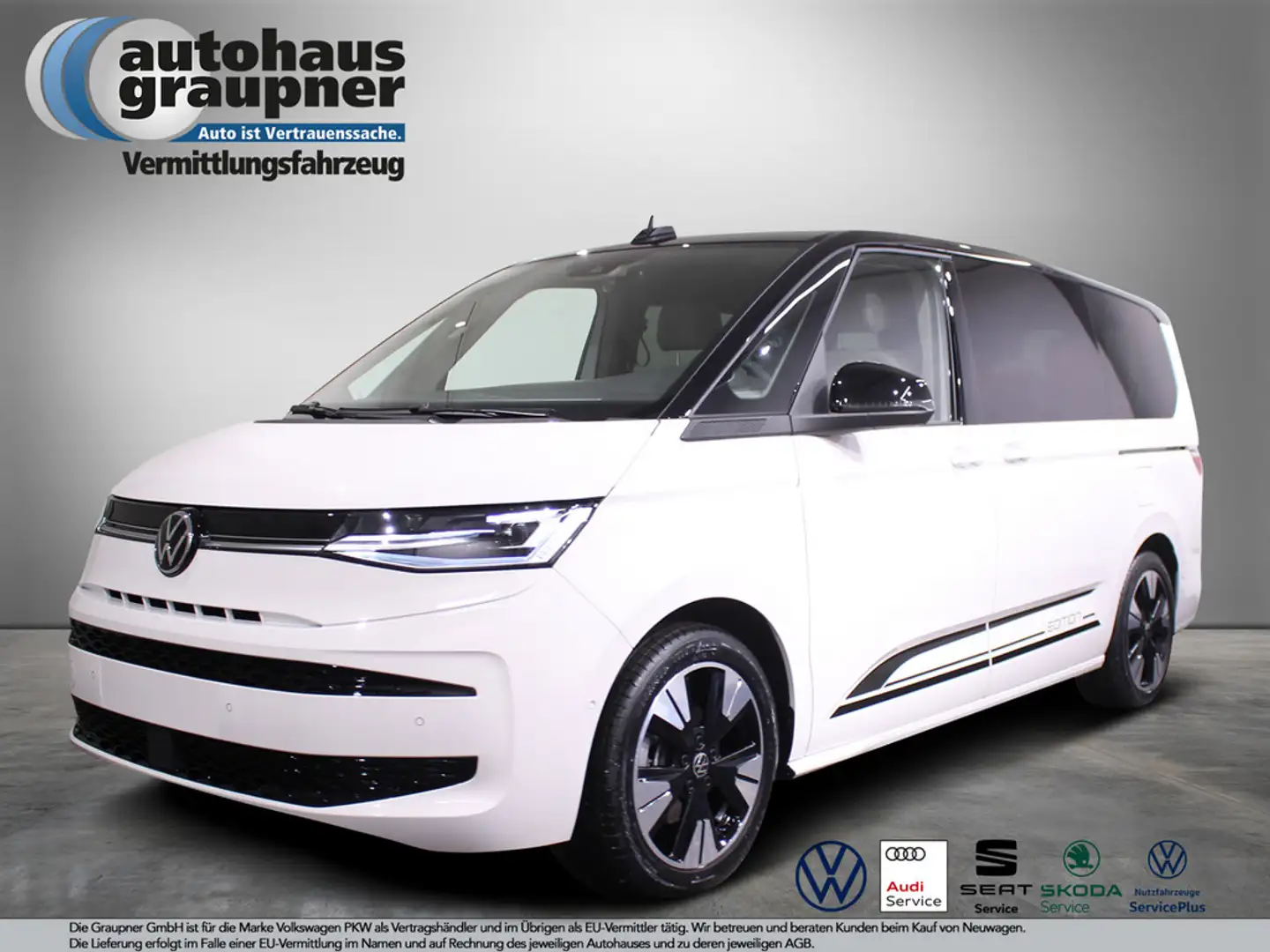 Volkswagen T7 Multivan 2.0 TDI Life MATRIX-LED 7-SITZER White - 1