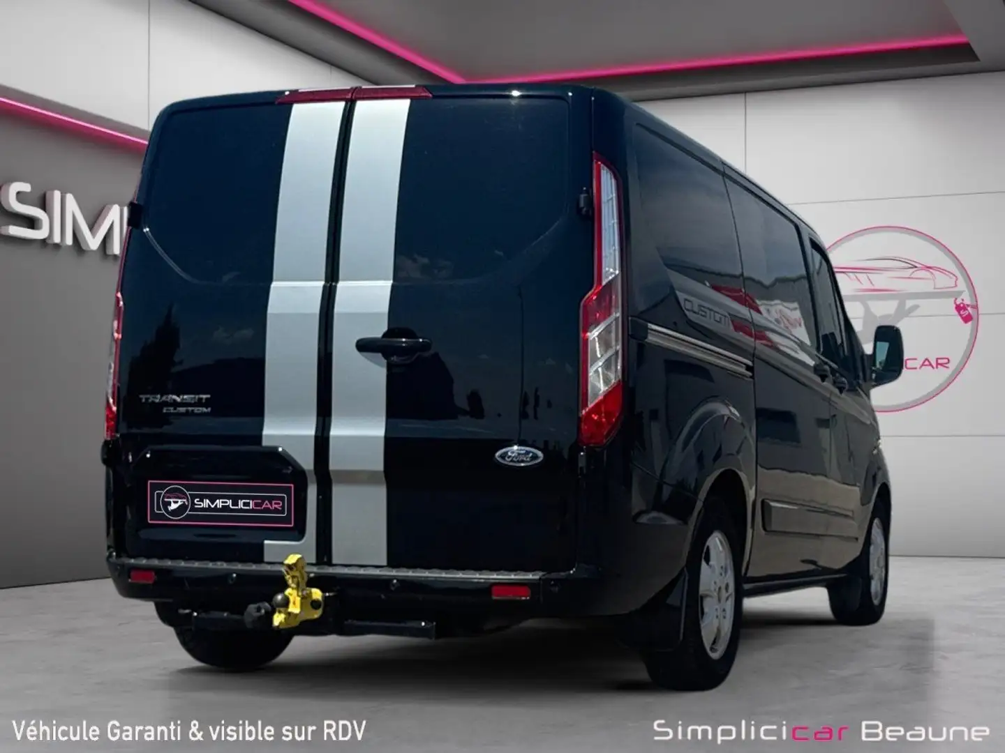 Ford Transit CUSTOM FOURGON 290 L1H1 2.0 TDCi 170 LIMITED Noir - 2