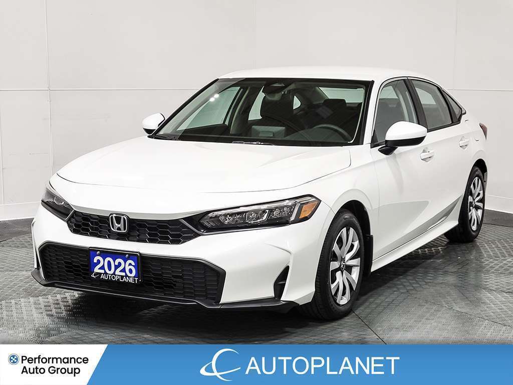 2026 Honda Civic LX, Honda Sensing, Heated Seats, Bluetooth!
