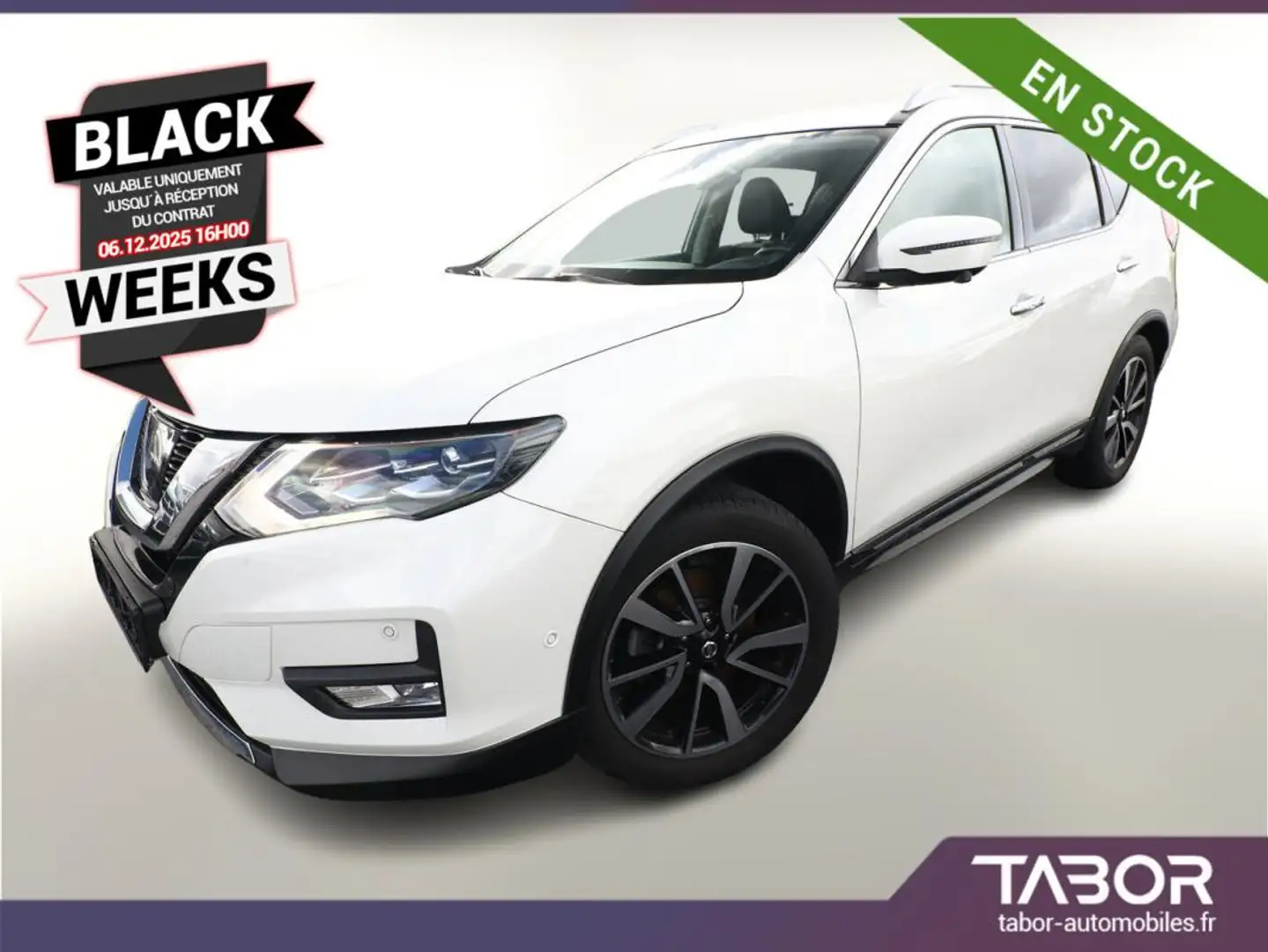 Nissan X-Trail 1.6 DIG-T 163 Tekna 7S LED GPS Blanc - 1