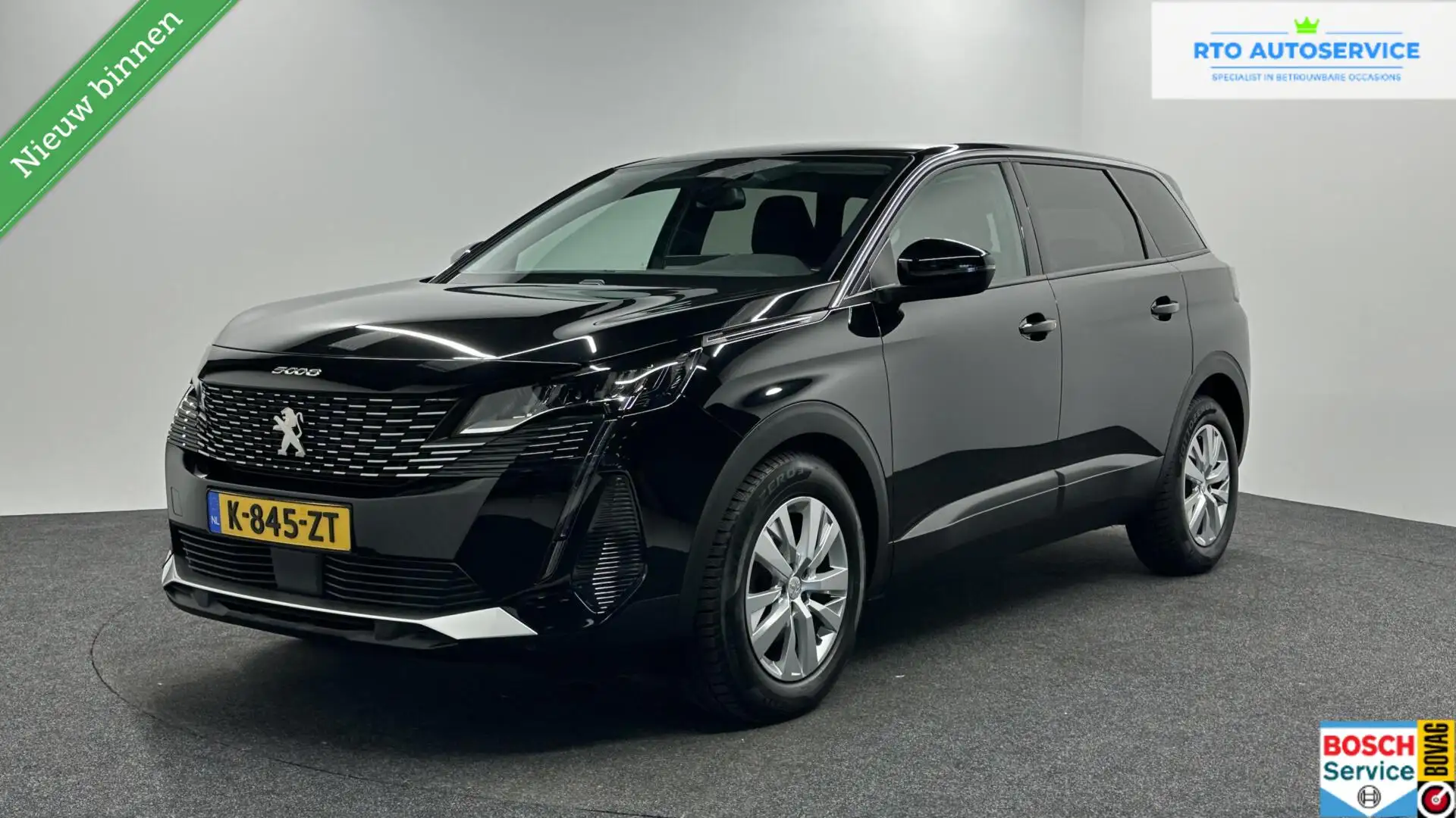 Peugeot 5008 1.2 PureTech Blue Lease Active TREKHAAK LM NAVI CA Nero - 1