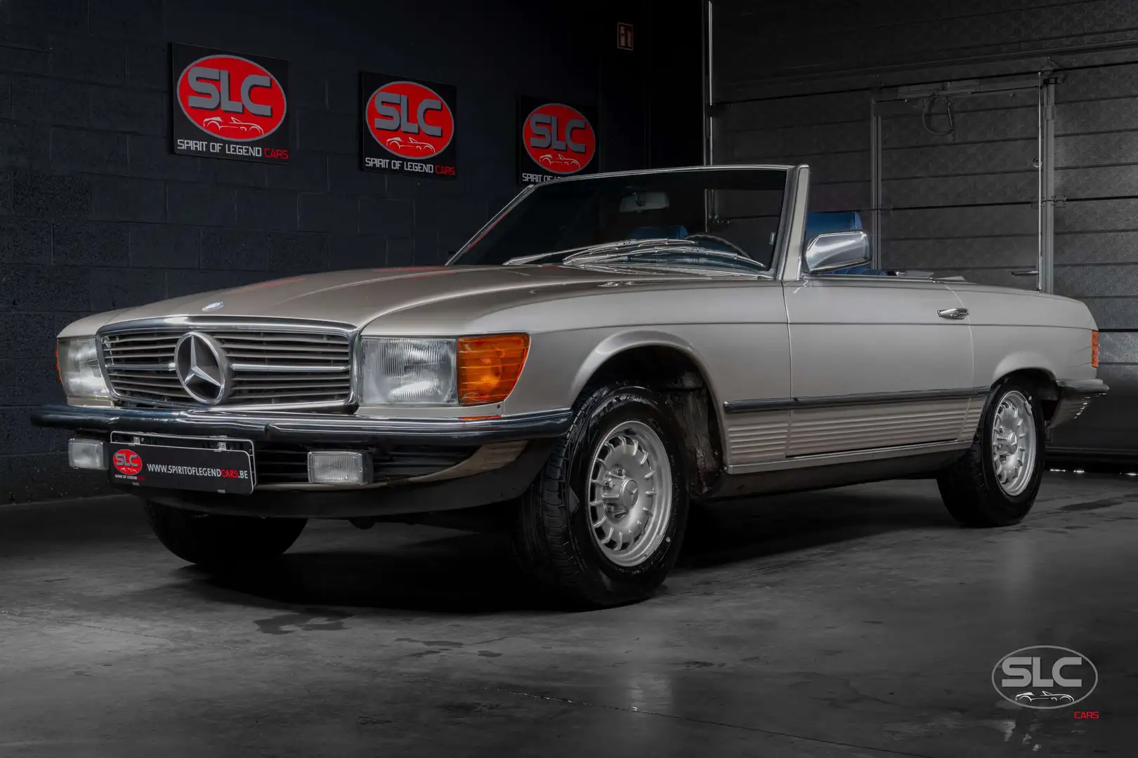 Mercedes-Benz SL 380 Cabriolet European Version Argintiu - 1