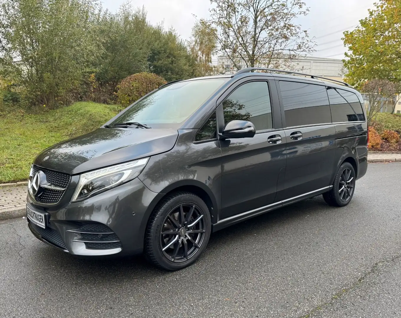 Mercedes-Benz V 220 V300d Lang AVANTGARDE 4MATIC Burmester 360° uvm. Gris - 1