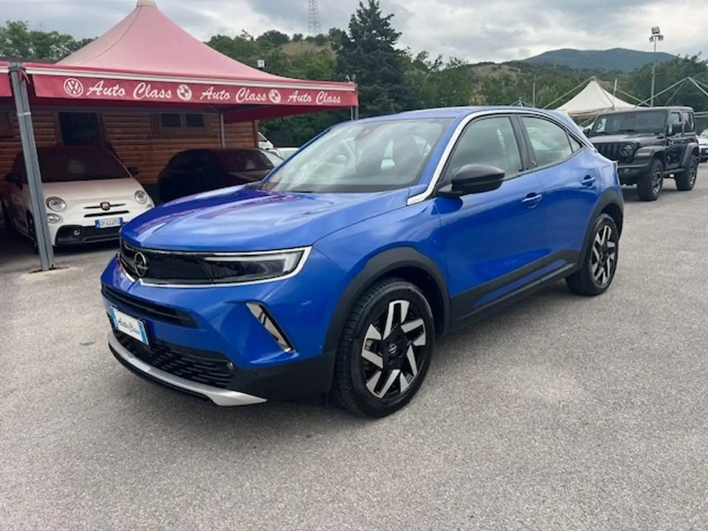 Opel Mokka-E BEV Elegance Blauw - 1