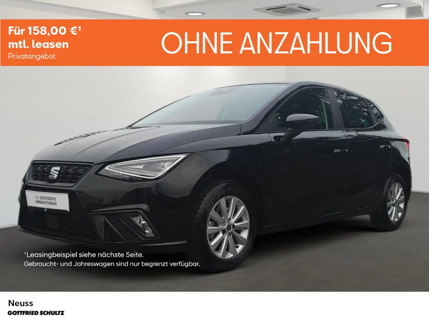 SEAT Ibiza STYLE SITZHEIZUNG EINPARKHILFE NAVI LED Schwarz - 1